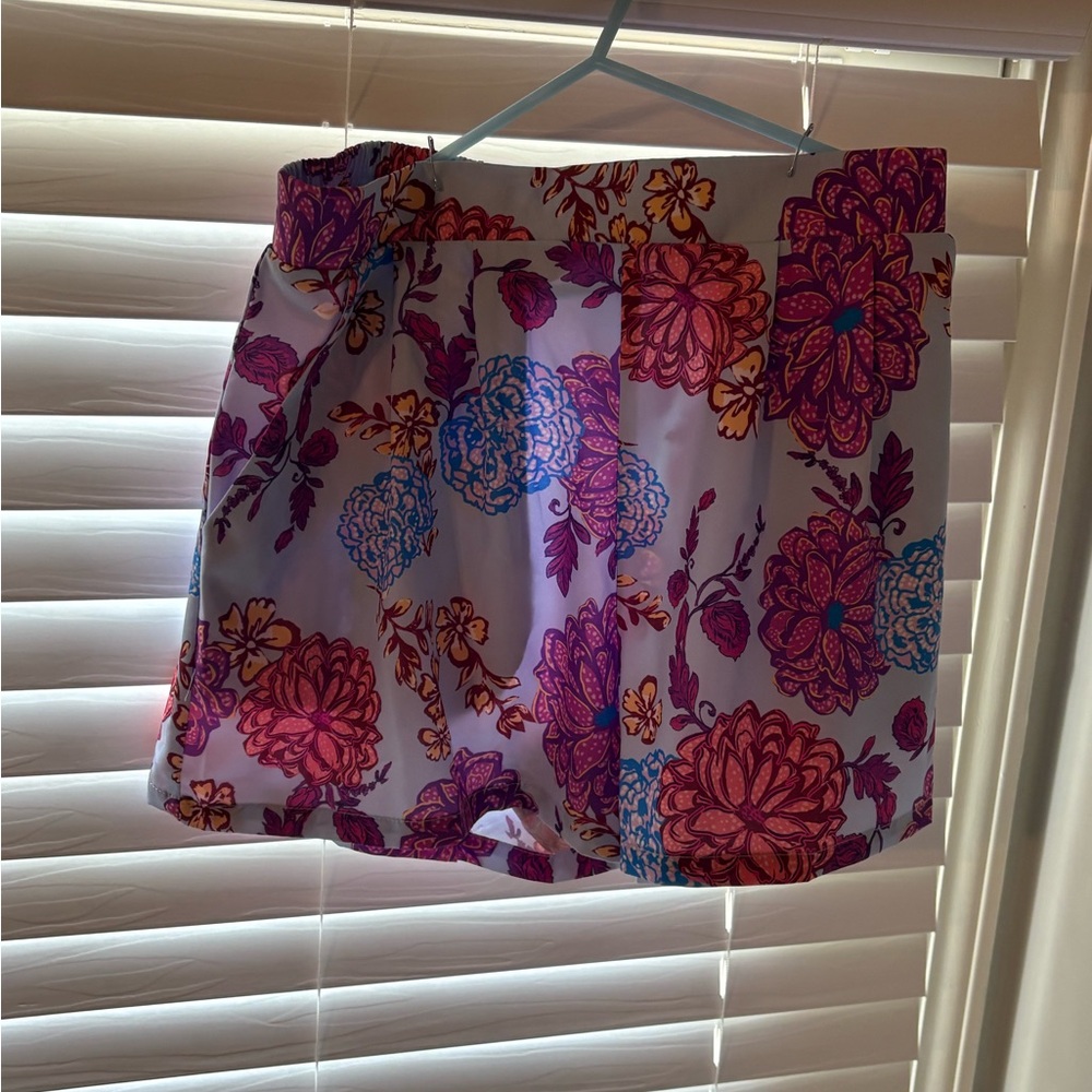 Umgee Floral Print pajama Shorts